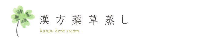 漢方薬草蒸し